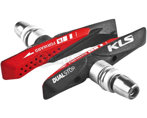 Колодки тормозные KLS Dualstop V-02 для V-Brake пара