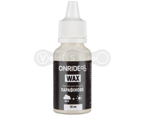 Смазка цепи парафиновая ONRIDE Wax универсальная, 30 мл