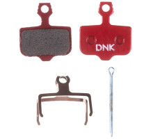 Тормозные колодки DNK Elixir, полуметалл (для Avid Elixir, SRAM XX/X0)
