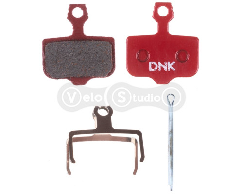 Тормозные колодки DNK Elixir, полуметалл (для Avid Elixir, SRAM XX/X0)