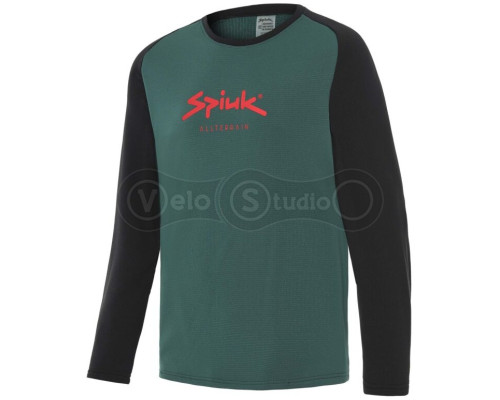 Джерсі MTB Spiuk All Terrain довгий рукав чоловіче зелене S