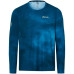 Джерсі MTB Spiuk All Terrain довгий рукав чоловіче синє з градієнтом XXL