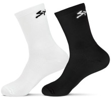 Шкарпетки Spiuk Anatomic Medium біло-чорні р 38-42 (2 пари в упаковці)