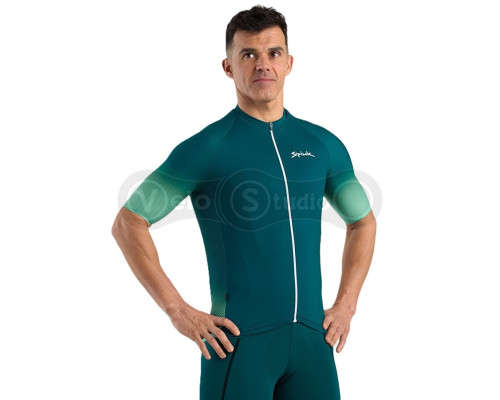 Джерсі Spiuk Summum Polaris короткий рукав чоловіче бірюзове S