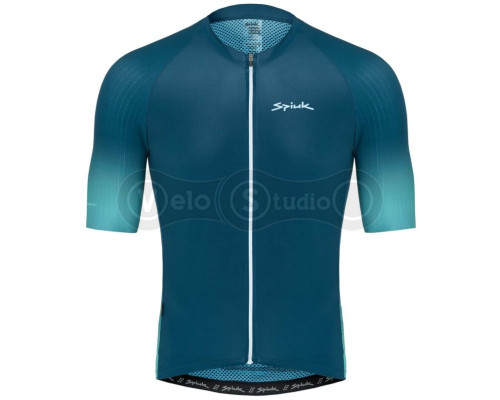 Джерсі Spiuk Summum Polaris короткий рукав чоловіче бірюзове M