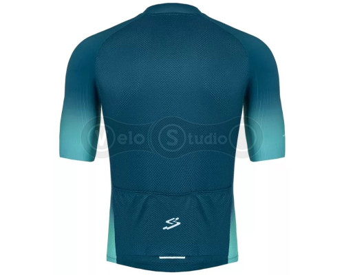 Джерсі Spiuk Summum Polaris короткий рукав чоловіче бірюзове M