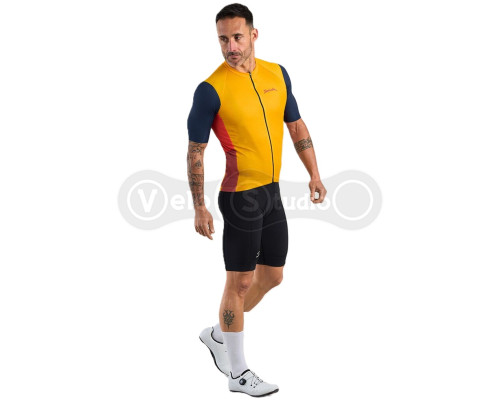 Джерси Spiuk Searchers короткий рукав мужское желтое M