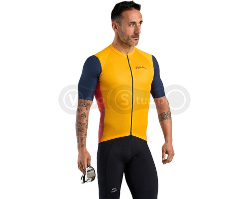 Джерси Spiuk Searchers короткий рукав мужское желтое XL