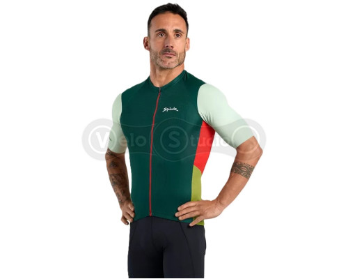 Джерси Spiuk Searchers короткий рукав мужское зеленое L