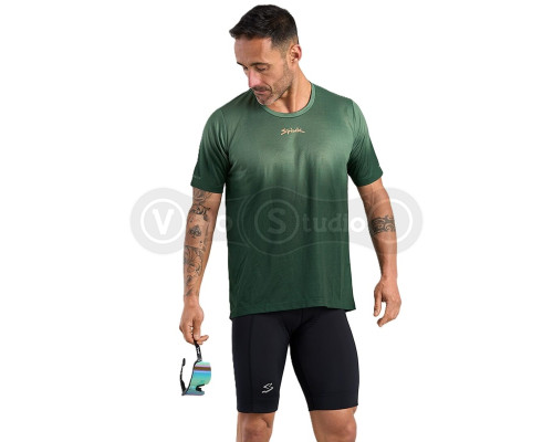 Джерсі Spiuk Carbonite короткий рукав унісекс зелене M