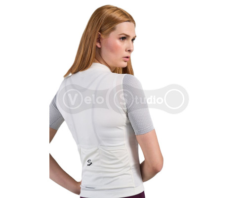 Джерси женское Spiuk Anatomic W короткий рукав белое M