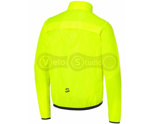 Ветровка Spiuk Anatomic Windproof унисекс желтая M