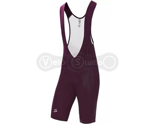 Велотрусы Spiuk Anatomic на лямках мужские бордо M