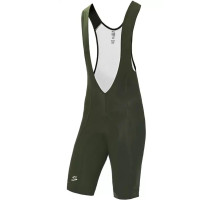Велотрусы Spiuk Anatomic на лямках мужские зеленые XXL