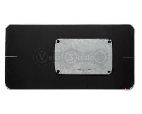 Мат под велотренажер ELITE DRY MAT1, черный (180х90)