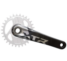 Шатуни Shimano FC-M9200-1 XTR, Hollowtech II 175мм, без зірки, CL-55мм, без каретки