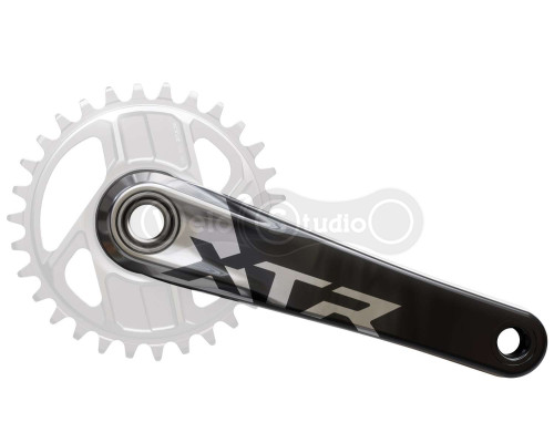 Шатуни Shimano FC-M9200-1 XTR, Hollowtech II 175мм, без зірки, CL-55мм, без каретки