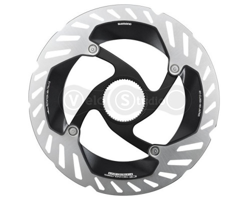 Ротор Shimano RT-CL900-S-I, 160мм, ICE TECH FREEZA CENTER LOCK, гайка с внешними зацепами