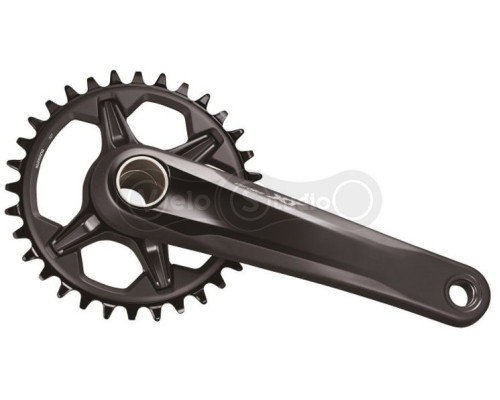 Шатуны Shimano FC-M8120-1 DEORE XT, Hollowtech II 175мм 34T, CL-55мм без каретки, OEM