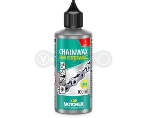 Смазка цепи Motorex Chainwax High Performance, восковая, 100 мл