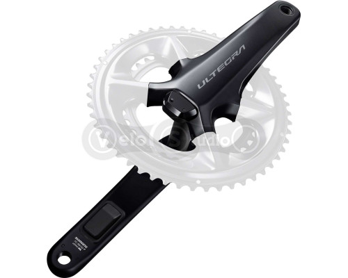 Шатуны Shimano FC-R8100-P ULTEGRA, Hollowtech II 165мм без звезд, с измерителем мощности