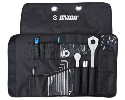 Набор инструментов дорожный Unior Tools 18шт (складная сумка)