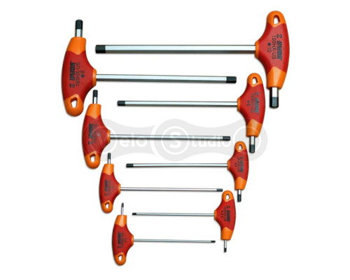 Набор шестигранников с рукояткой Unior Tools HX 2-2.5-3-4-5-6-8-10 (8 шт.)
