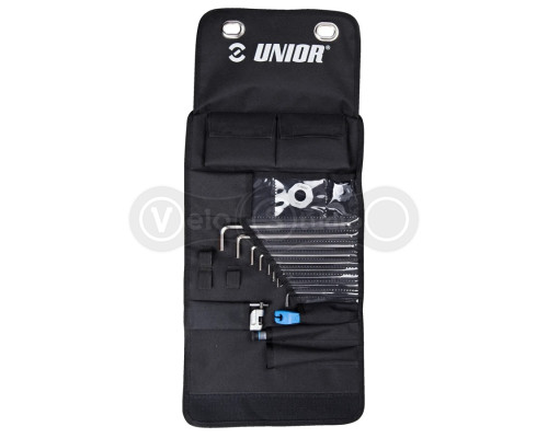 Набор инструментов дорожный Unior Tools 14шт (складная сумка)