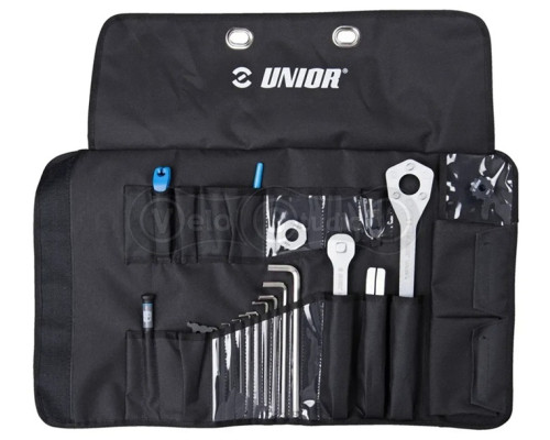 Набор инструментов дорожный Unior Tools 19шт (складная сумка)