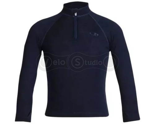Детская термокофта ICEBREAKER Compass LS HZ JR midnight navy 10