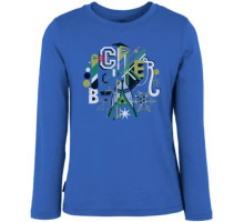 Дитяча термофутболка із довгим рукавом ICEBREAKER Kids LS Wilderness cadet/chatreuse 04