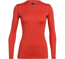 Термофутболка із довгим рукавом ICEBREAKER 200 Oasis LS Crewe Wmns Fire S