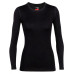 Термофутболка із довгим рукавом ICEBREAKER 260 Tech LS Crewe WMN Black S