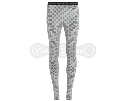 Термоштаны ICEBREAKER W Mer 260 Vertex Leggings On-Piste SNOW/BLACK S