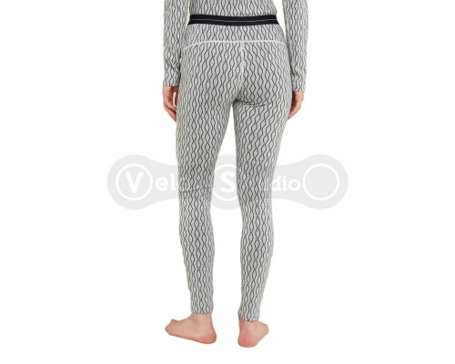 Термоштаны ICEBREAKER W Mer 260 Vertex Leggings On-Piste SNOW/BLACK S