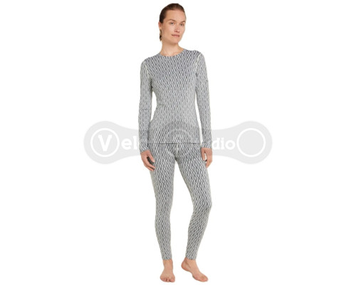 Термоштаны ICEBREAKER W Mer 260 Vertex Leggings On-Piste SNOW/BLACK S