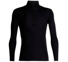 Термофутболка з довгим рукавом ICEBREAKER 175 Everyday LS Half Zip MEN BLACK L