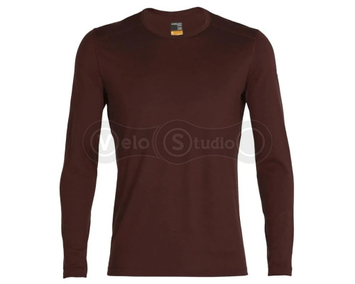 Термофутболка із довгим рукавом ICEBREAKER 200 Oasis LS Crewe MEN ESPRESSO S