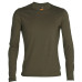 Термофутболка с длинным рукавом ICEBREAKER 200 Oasis LS Crewe MEN LODEN M