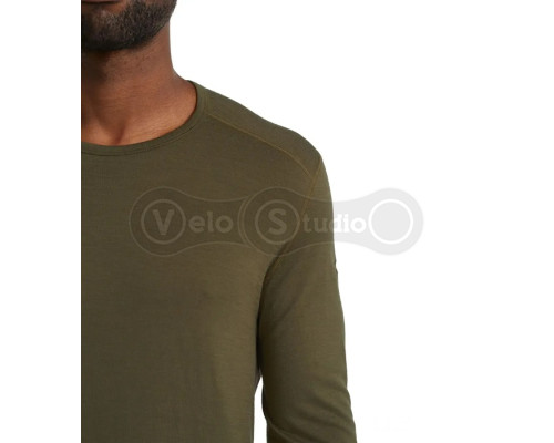 Термофутболка с длинным рукавом ICEBREAKER 200 Oasis LS Crewe MEN LODEN M