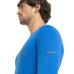Термофутболка с длинным рукавом ICEBREAKER 200 Oasis LS Crewe Ski MEN LAZURITE L