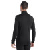 Термофутболка с длинным рукавом ICEBREAKER 200 Oasis LS Half Zip MEN BLACK XL