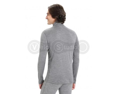 Термофутболка з довгим рукавом ICEBREAKER 200 Oasis LS Half Zip MEN GRITSTONE-013 L