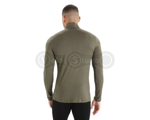 Термофутболка с длинным рукавом ICEBREAKER 200 Oasis LS Half Zip MEN LODEN M