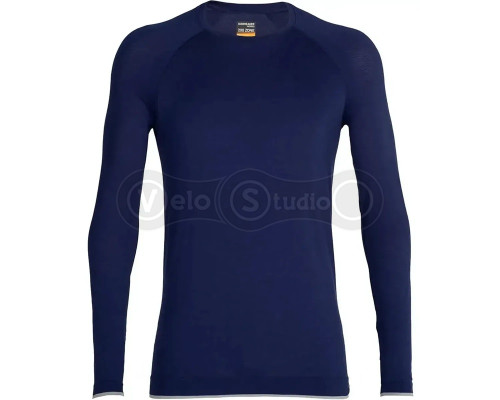 Термофутболка с длинным рукавом ICEBREAKER 200 Zone Seamless LS Crewe MEN ROYAL NAVY M