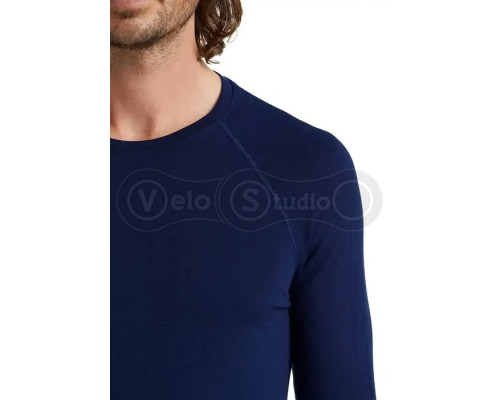 Термофутболка с длинным рукавом ICEBREAKER 200 Zone Seamless LS Crewe MEN ROYAL NAVY M