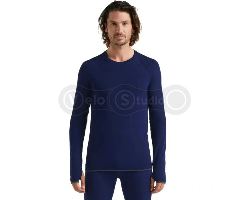 Термофутболка с длинным рукавом ICEBREAKER 200 Zone Seamless LS Crewe MEN ROYAL NAVY M