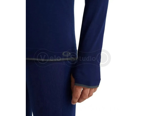 Термофутболка с длинным рукавом ICEBREAKER 200 Zone Seamless LS Crewe MEN ROYAL NAVY M