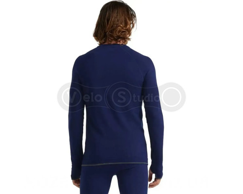 Термофутболка с длинным рукавом ICEBREAKER 200 Zone Seamless LS Crewe MEN ROYAL NAVY M