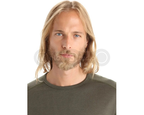 Термофутболка із довгим рукавом ICEBREAKER 260 Tech LS Crewe MEN LODEN M